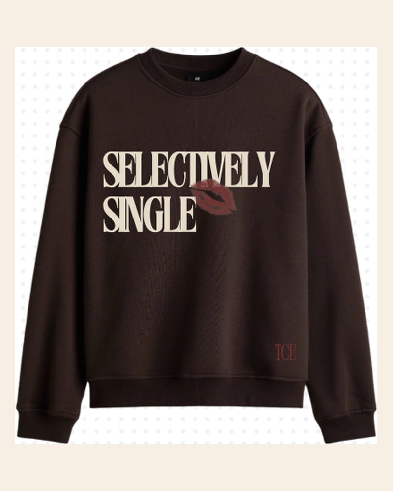 Selectively Single sweatshirt